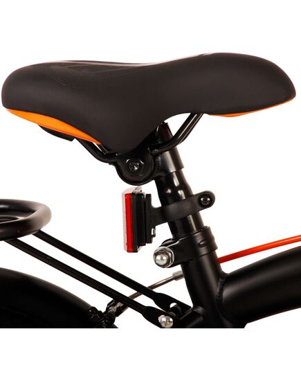 Volare Thombike Kinderfahrrad – Jungen – 12 Zoll – Schwarz Orange – Zwei Handbremsen
