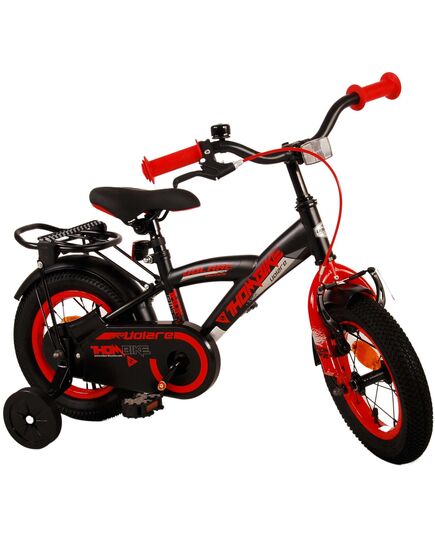Volare Thombike Kinderfiets - Jongens - 12 inch - Zwart Rood