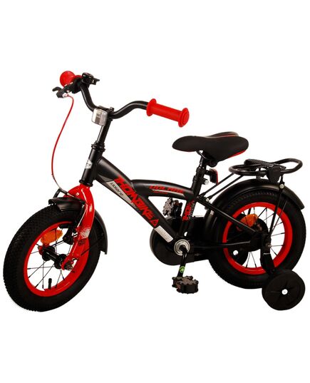 Volare Thombike Kinderfiets - Jongens - 12 inch - Zwart Rood