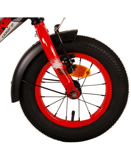 Volare Thombike Kinderfiets - Jongens - 12 inch - Zwart Rood