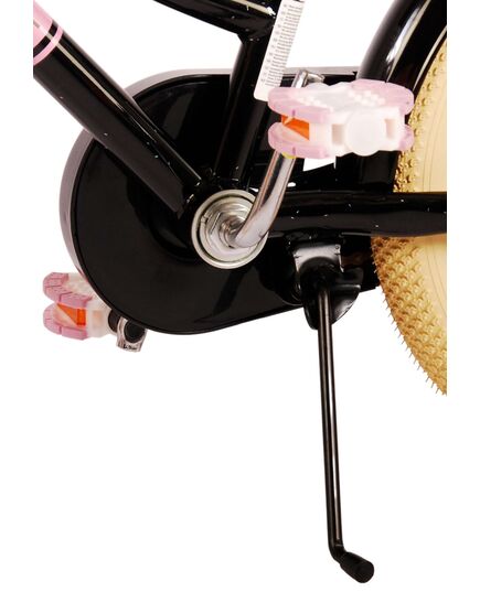 Volare Excellent Kinderfiets - Meisjes - 16 inch - Zwart - 95% afgemonteerd