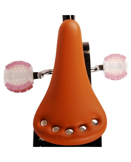 Volare Excellent Kinderfiets - Meisjes - 16 inch - Zwart - 95% afgemonteerd