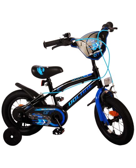 Volare Super GT Kinderfiets - Jongens - 12 inch - Blauw - Twee handremmen