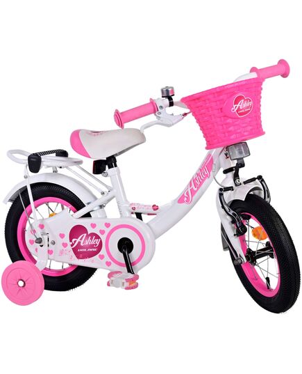 Volare Ashley Kinderfiets - Meisjes - 12 inch - Wit