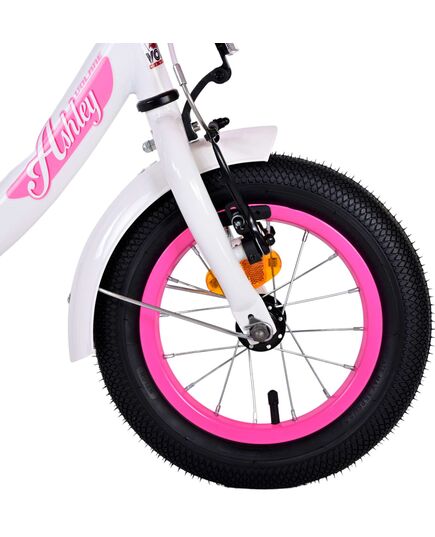 Volare Ashley Kinderfiets - Meisjes - 12 inch - Wit