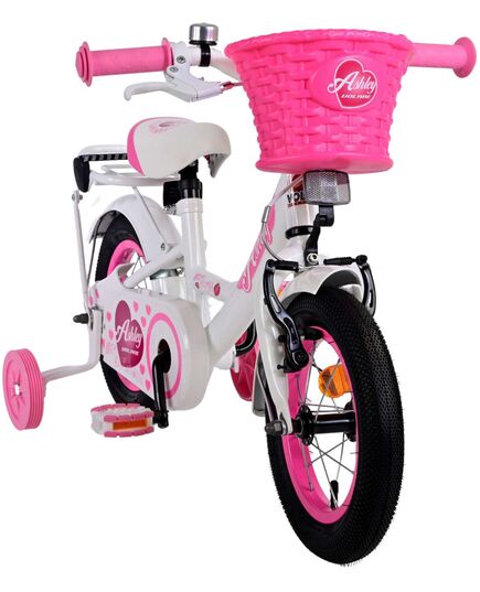 Volare Ashley Kinderfiets - Meisjes - 12 inch - Wit