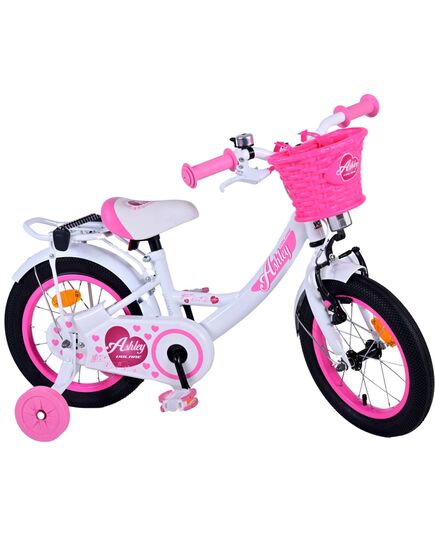 Volare Ashley Kinderfiets - Meisjes - 14 inch - Wit