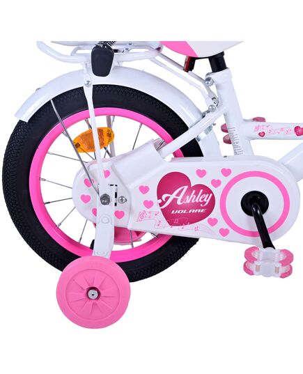 Volare Ashley Kinderfiets - Meisjes - 14 inch - Wit