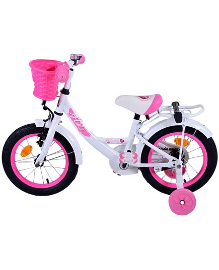 Volare Ashley Kinderfiets - Meisjes - 14 inch - Wit