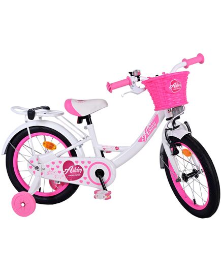 Volare Ashley Kinderfiets - Meisjes - 16 inch - Wit