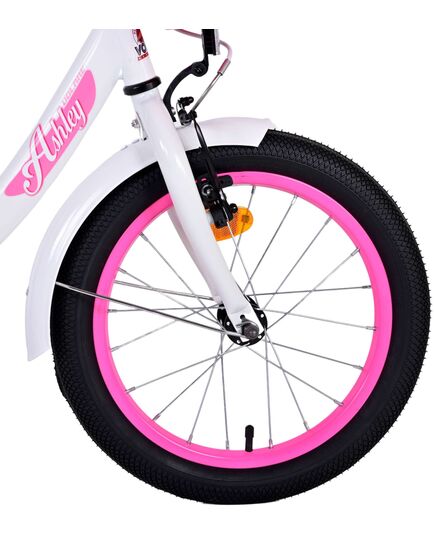 Volare Ashley Kinderfiets - Meisjes - 16 inch - Wit