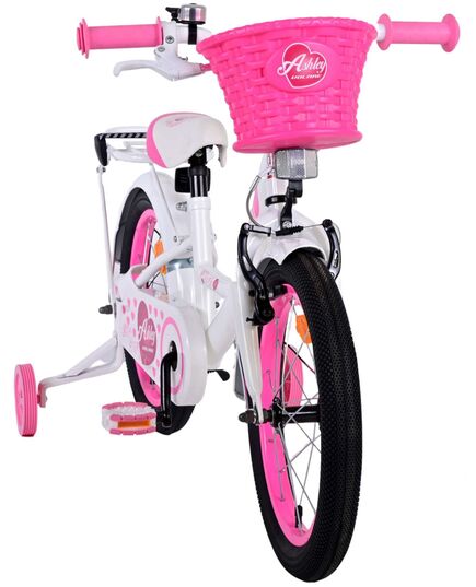 Volare Ashley Kinderfiets - Meisjes - 16 inch - Wit