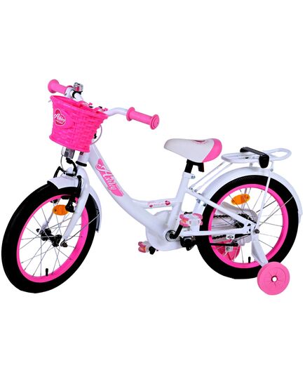 Volare Ashley Kinderfiets - Meisjes - 16 inch - Wit