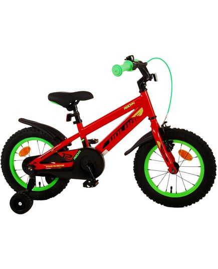 Volare Rocky Kinderfahrrad - Jungen - 14 Zoll - Rot