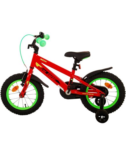 Volare Rocky Kinderfahrrad - Jungen - 14 Zoll - Rot