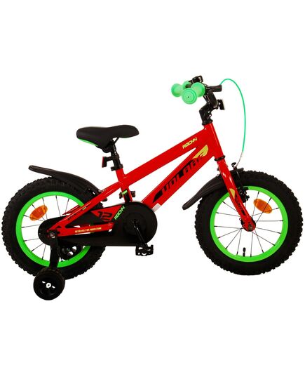 Volare Rocky Kinderfahrrad - Jungen - 14 Zoll - Rot