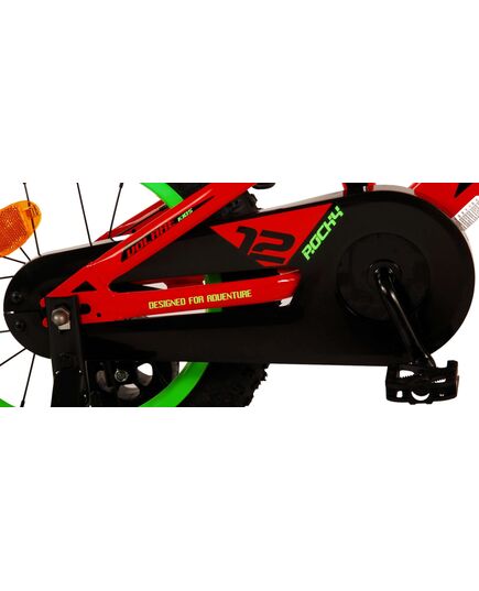 Volare Rocky Kinderfahrrad - Jungen - 14 Zoll - Rot
