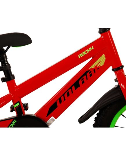 Volare Rocky Kinderfahrrad - Jungen - 14 Zoll - Rot