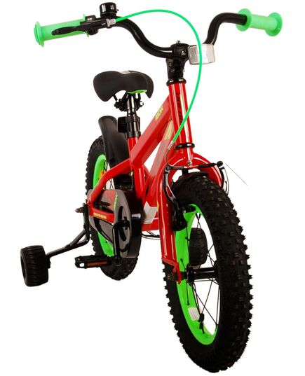 Volare Rocky Kinderfahrrad - Jungen - 14 Zoll - Rot