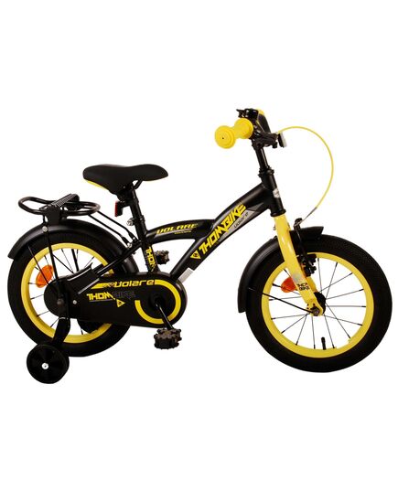 Volare Thombike børnecykel - drenge - 14 tommer - sort gul