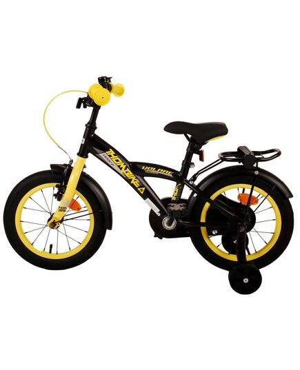 Volare Thombike børnecykel - drenge - 14 tommer - sort gul