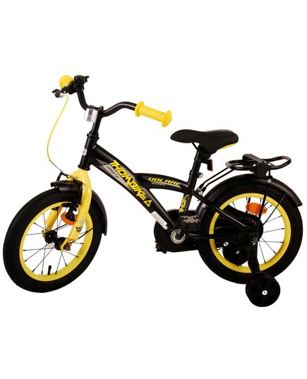 Volare Thombike børnecykel - drenge - 14 tommer - sort gul