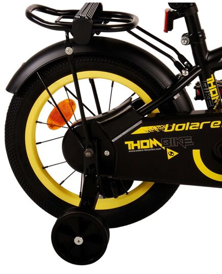 Volare Thombike børnecykel - drenge - 14 tommer - sort gul