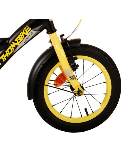 Volare Thombike børnecykel - drenge - 14 tommer - sort gul