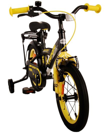 Volare Thombike børnecykel - drenge - 14 tommer - sort gul