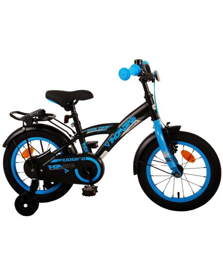 Rower dziecięcy Volare Thombike - Chłopcy - 14 cali - Czarny Niebieski