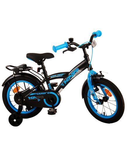 Rower dziecięcy Volare Thombike - Chłopcy - 14 cali - Czarny Niebieski