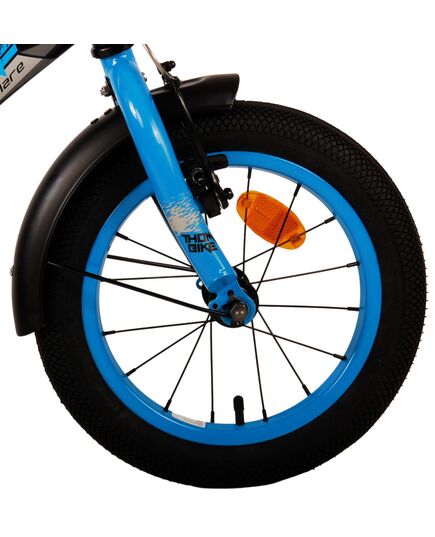Rower dziecięcy Volare Thombike - Chłopcy - 14 cali - Czarny Niebieski