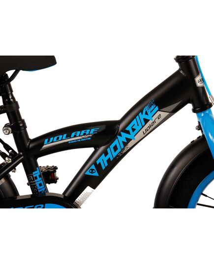 Rower dziecięcy Volare Thombike - Chłopcy - 14 cali - Czarny Niebieski