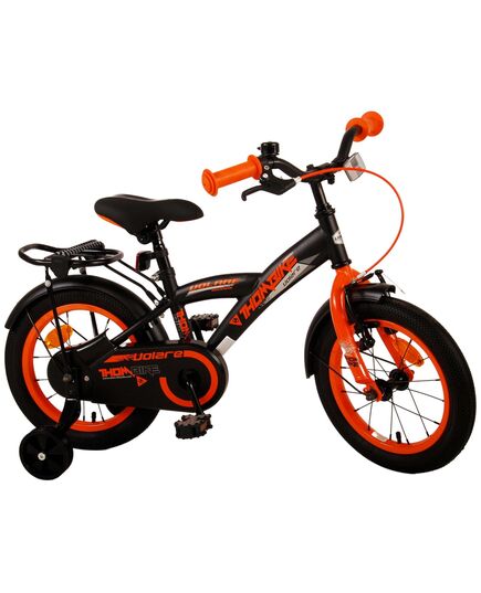 Rower dziecięcy Volare Thombike - Chłopcy - 14 cali - Czarny Pomarańczowy