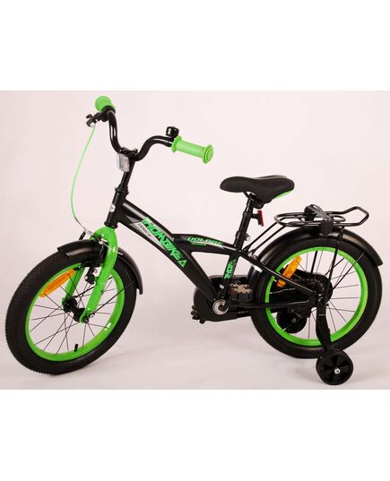 Volare Thombike Kinderfiets - Jongens - 16 inch - Zwart Groen