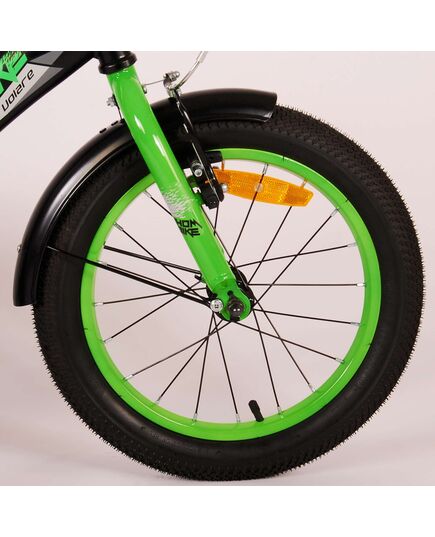 Volare Thombike Kinderfiets - Jongens - 16 inch - Zwart Groen