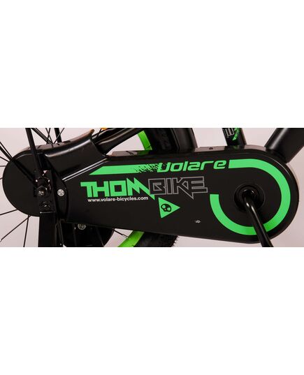 Volare Thombike Kinderfiets - Jongens - 16 inch - Zwart Groen