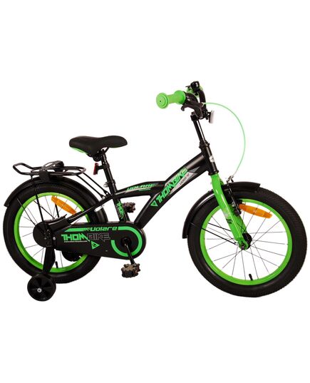 Volare Thombike Kinderfiets - Jongens - 16 inch - Zwart Groen