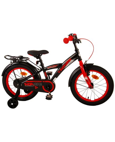 Volare Thombike Kinderfiets - Jongens - 16 inch - Zwart Rood