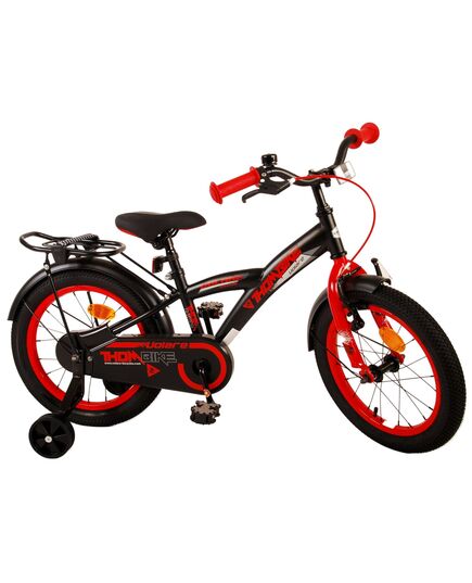 Volare Thombike Kinderfiets - Jongens - 16 inch - Zwart Rood