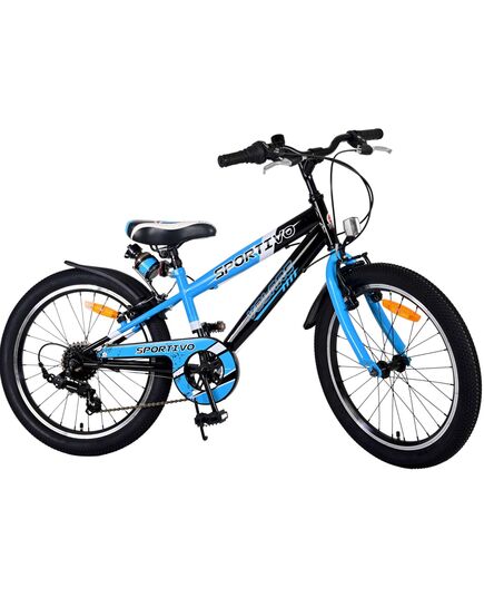 Volare Sportivo Kinderfiets - Jongens - 20 inch - Blauw - 7 versnellingen