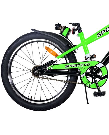 Volare Sportivo Kinderfiets - Jongens - 20 inch - Groen