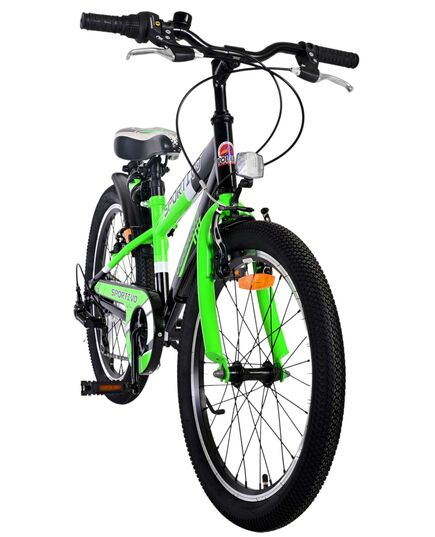 Volare Sportivo Kinderfiets - Jongens - 20 inch - Groen - 7 versnellingen