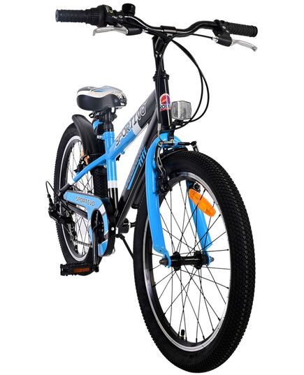 Volare Sportivo Kinderfiets - Jongens - 20 inch - Blauw - 7 versnellingen