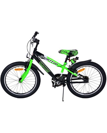 Volare Sportivo Kinderfiets - Jongens - 20 inch - Groen - Twee handremmen