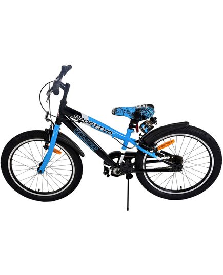 Volare Sportivo Kinderfiets - Jongens - 20 inch - Blauw - Twee handremmen