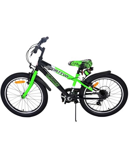 Volare Sportivo Kinderfiets - Jongens - 20 inch - Groen - 7 versnellingen