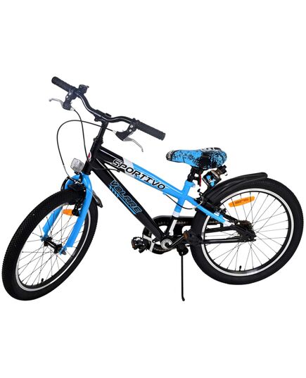 Volare Sportivo Kinderfiets - Jongens - 20 inch - Blauw - Twee handremmen