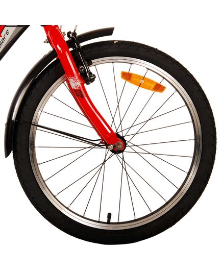 Volare Thombike Kinderfiets - Jongens - 20 inch - Zwart Rood