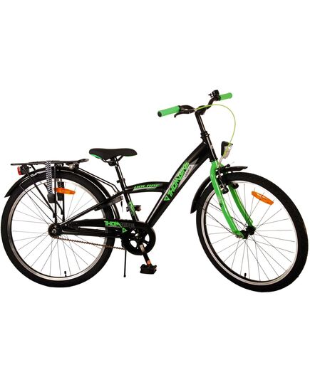 Volare Thombike Kinderfiets - Jongens - 24 inch - Zwart Groen